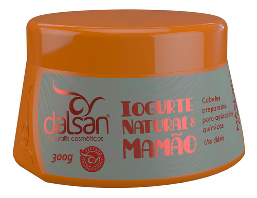 Máscara Hidratante Iogurte Natural & Mamão 300g