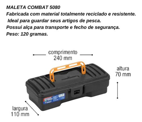 Carretilha Pesca Anti Cabeleira Com Vara Fibra Kit Tilapia Vermelho Esquerdo