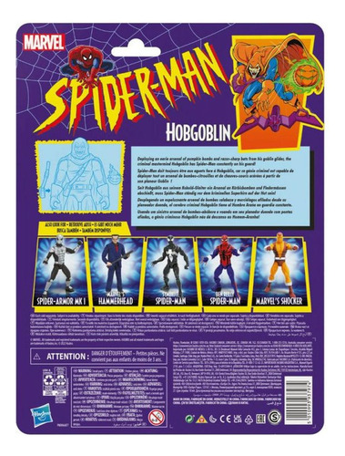 Hobgoblin Spiderman Retro Marvel Legends