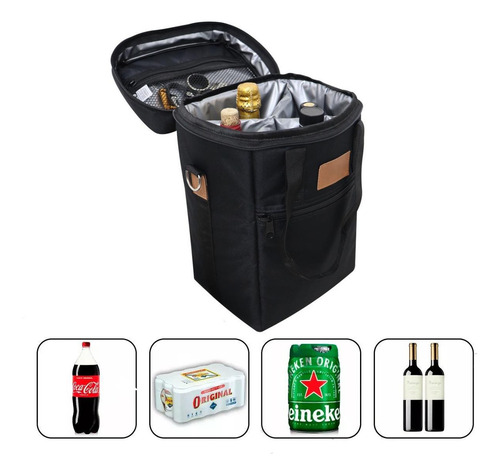 Bolsa térmica Heineken Gela Chopp Barrel de 5 litros con asa reforzada