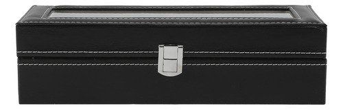 Funda De Almacenamiento De Relojes De Piel Sintética De Alta