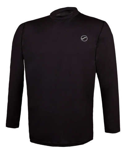 Remera Snauwaert Hombre Vork Termica Negra
