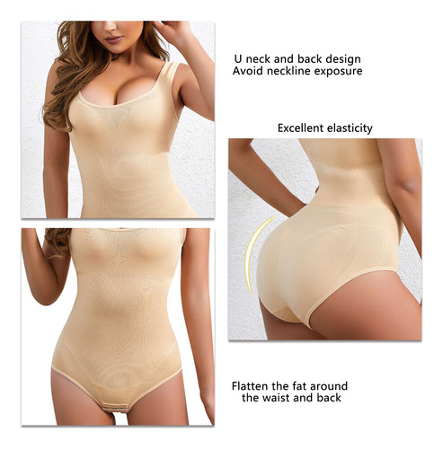 Bodysuit Shapewear Body Para Mujer Con Control De Barriga