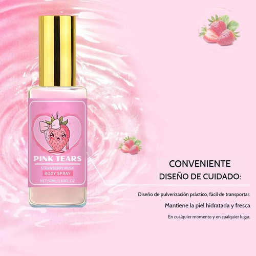 Cg Leche Corporal En Spray Con Fresa Fresca
