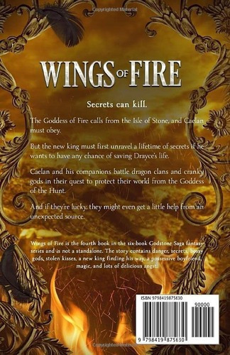 Wings Of Fire (godstone Saga) - Drake, Jocelynn, De Drake, Jocelynn. Editorial Independently Published En Inglés