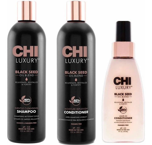 Chi Kit Luxury Luminous Lock 828ml Black Seed Oil