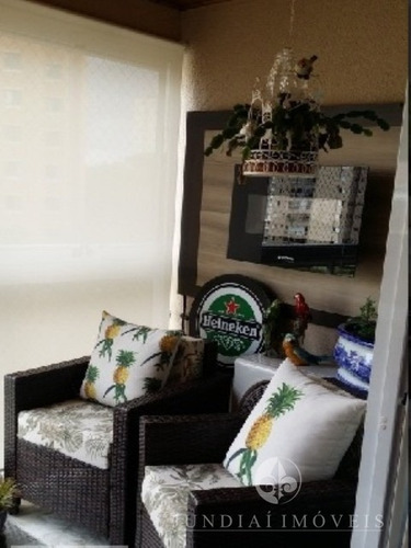Vendo Lindo Apto. No Garden Place, Jd. Bonfiglioli Em Jundiaí, 92 M², Três Dormitórios, Uma Suíte, Sala Dois Amb., Ampla Sacada, Duas Vagas E Lazer Completo. - Ap00223 - 33716399