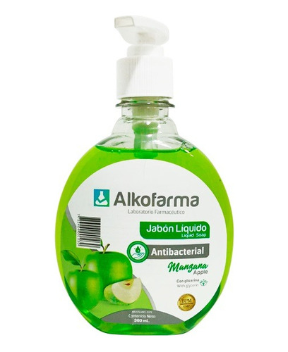 Jabón Líquido Antibacterial Alkofarma 