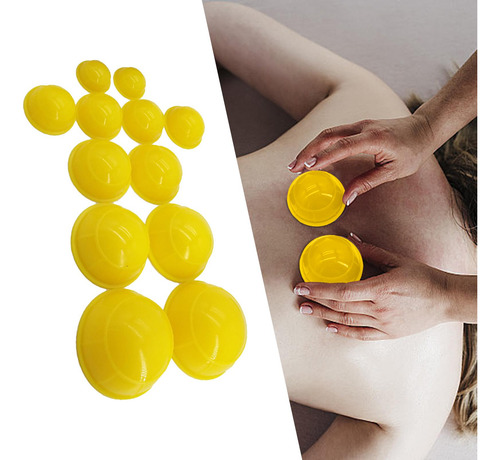 2 X 12x Ventosas De Silicona Al VacĂo, Accesorios Amarillo