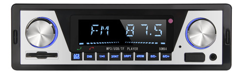 Estereo De Coche De Un Solo Din - Radio Coche Con Bluetooth 