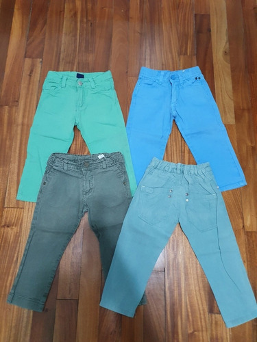 Lote 4 Pantalones Jean Mimo Cheeky Talle 2