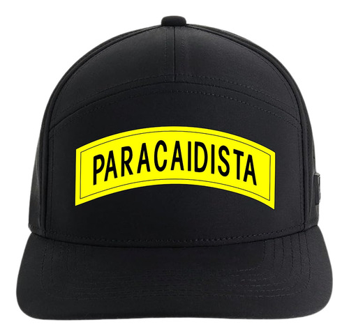 Gorra Paracaidista Army 5 Paneles Premiun Black 