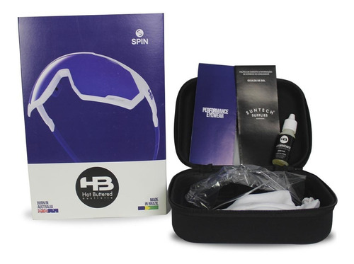 Imagem 8 de 10 de Oculos Hb Spin Preto Fosco Lente Fotocromatica Case E Spray