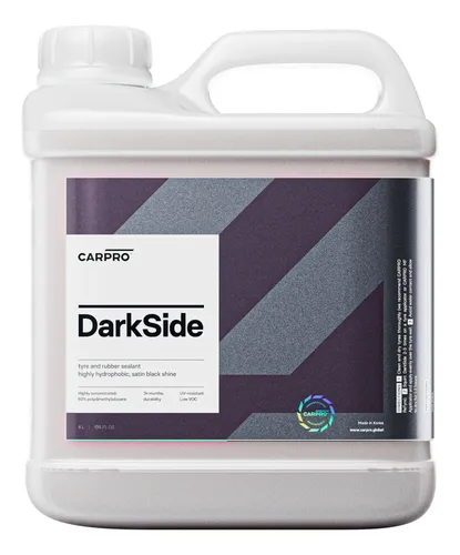 comprar Pneu Brilhante Darkside Limpa Pneu Pretinho Acabamento 4l