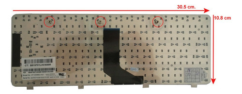 Teclado Para Hp Pavilion Dv2000 Compaq Presario V3000 Esp Color Negro