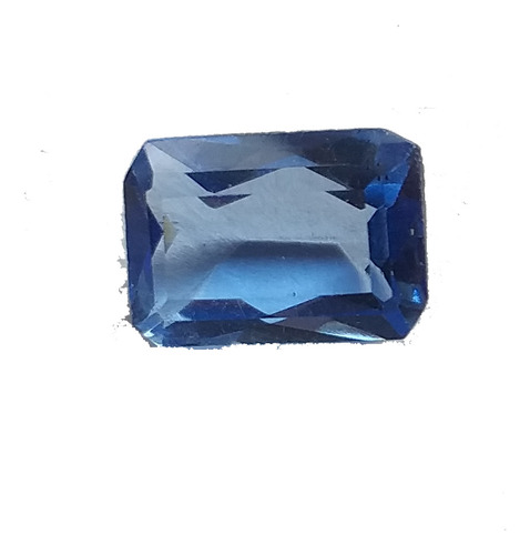 Aguamarina Azul Facetada 10x7x5 Mm Joyería *