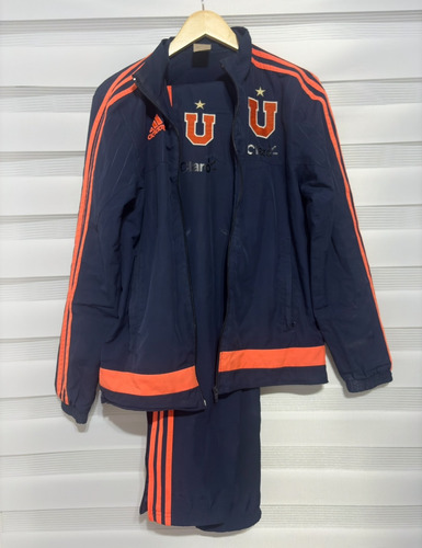 Conjunto De La U Líneas Naranjas 014 Azul (Usado)