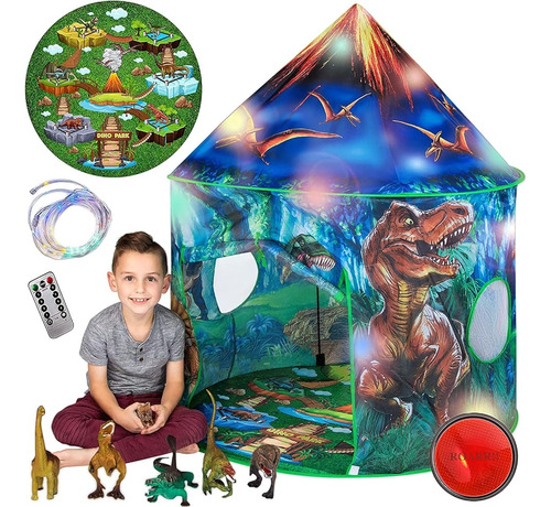 Tienda De Campaña Para Niños Dinosaur Pop-up De Toy Para Dis