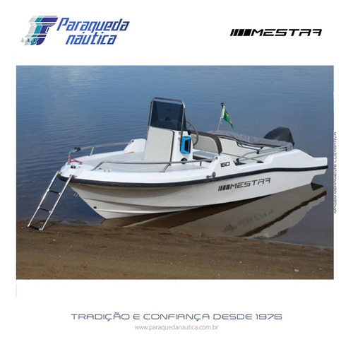 Imagem 1 de 13 de Lancha Mestra 160 Fishing + Motor Mercury 60hp Seapro 4t