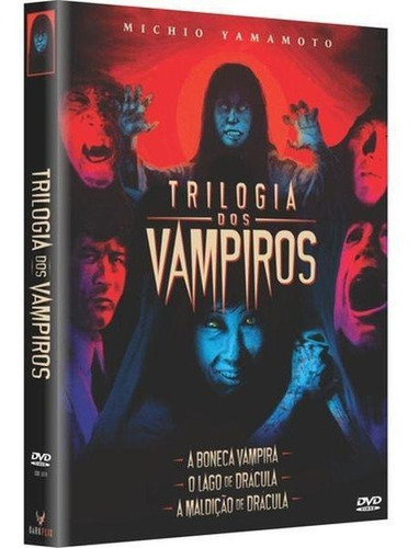 Dvd Trilogia Dos Vampiros (3 Dvds) - Embalagem Digipak