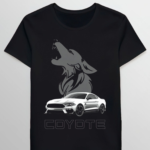 Remera Coyote Mach 1 Mustang Gt 5 0l V8 125546879