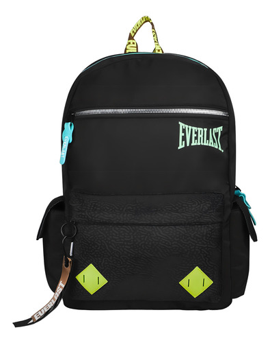 Mochilas Urbanas Everlast 21926/21927 Cor preto Design em tecido liso
