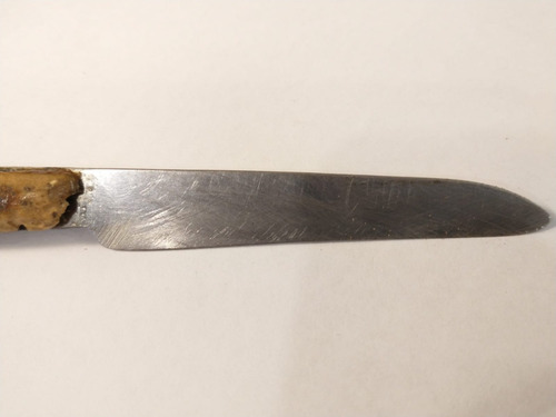 Imagen 6 de 6 de Cuchillo Antiguo Con Hoja Rostfrei
