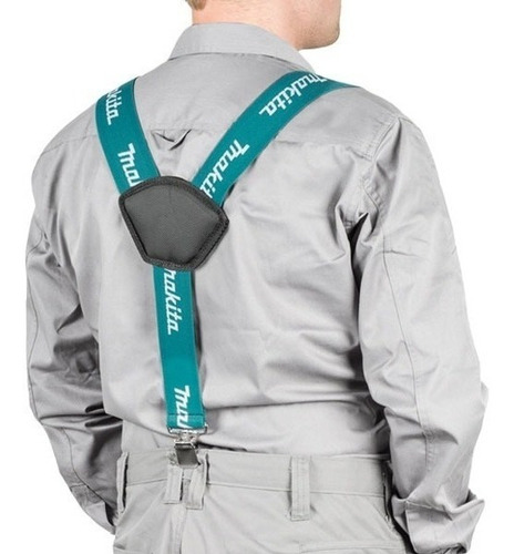 Tirante Textil Con Clip Th3 E-05402 Makita Color Turquesa
