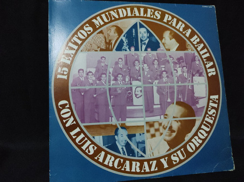 Luis Arcaraz Y Su Orquesta Éxitos Vinilo,lp,acetato,vinyl