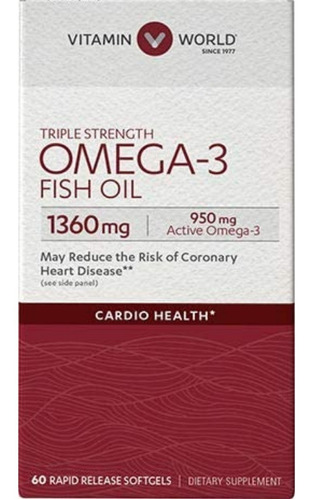 Omega 3 - 60 Caps Blds 60 Ser - Unidad a $5132