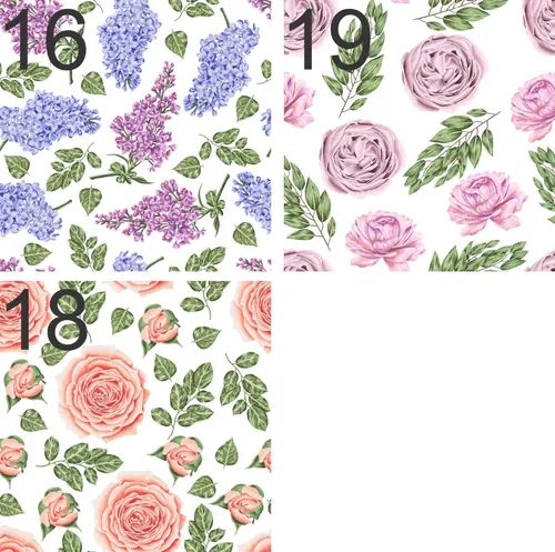 Vinilo Decorativo Deco Gráfica Flor 100x100 Cm.