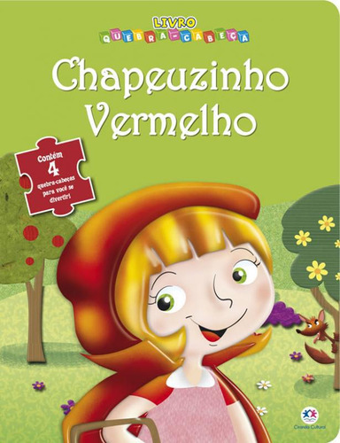 Livro Chapeuzinho Vermelho - Livro Quebra-cabeca