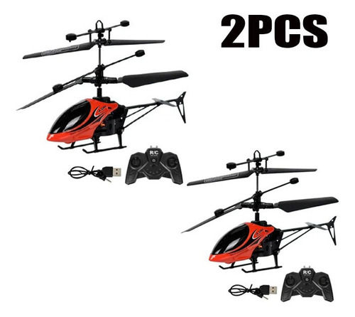 2pcsboy Con Helicóptero Rc Avión Rc Juguete