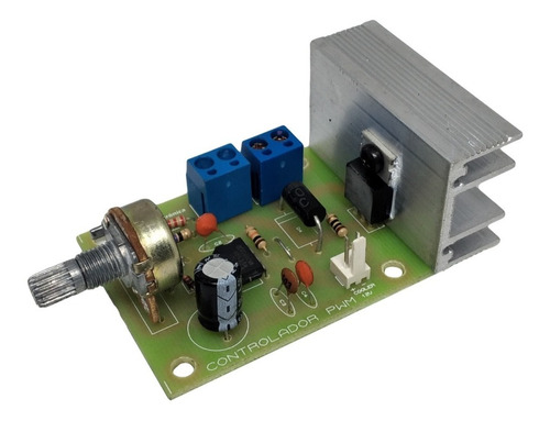 Controlador De Velocidade Para Motor 12v 20a (pwm) 0 A 100%