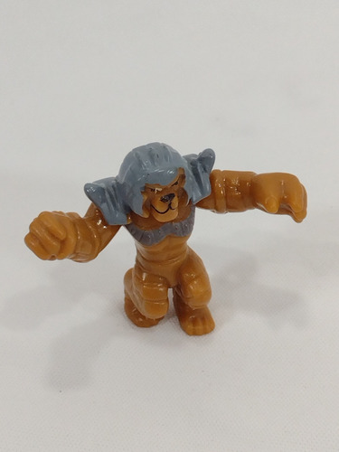 Boneco Miniatura Cachorro Capacete Urso Gormit (Usado)