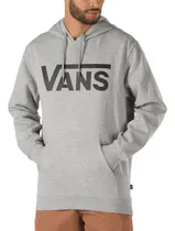 Comprar Poleron Vans Con Capucha Vans Classic Cement Heather-black