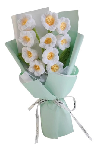 Bouquet De Crochet, Ramo De Flores De Punto, Flores