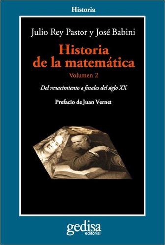 Historia De La Matemática Volumen Ii: Del Renacimiento A Fin