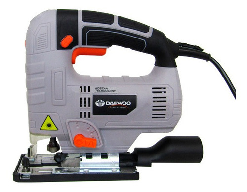 Imagen 5 de 10 de Sierra Caladora Daewoo Laser 800w Vel Variable Pendular Guia