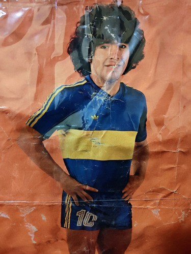 Póster Maradona Año 1981 Maradona Producciones Boca (Usado)