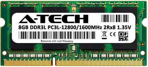 Imagen 4 de 4 de Memoria Ram Sodimm 8gb Ddr3 1600mhz Notebook Netbook Aio