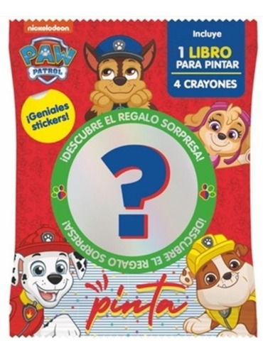 Paw Patrol Flow Pack Mini Sorpresa, De Anonimo. Paw Patrol, Vol. 1. Editorial Vértice, Tapa Tapa Blanda En Español