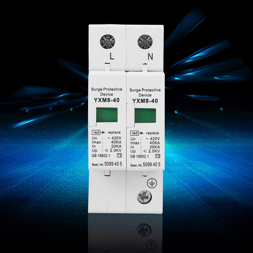 . 1 Peça 220 V 2p 40ka Proteção Contra Surtos Residenciais D