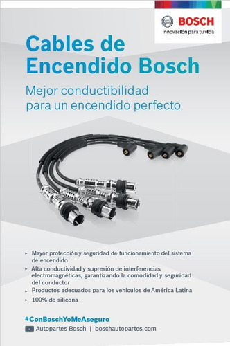 Imagen 4 de 7 de Juego Cables Bujia Chevrolet Onix/prisma