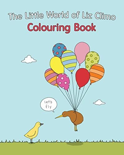 Book : The Little World Of Liz Climo Coloring Book - Climo,