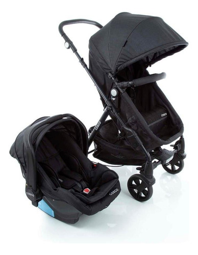 Travel System Poppy Duo Cosco - Preto Mescla