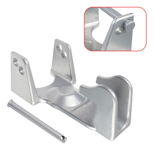 Cerradura De Cuello De Cisne Para Remolque Cerradura Plata