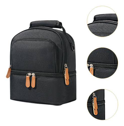 Bolsa De Picnic, Bolsa Térmica, Bolsa Con Correa Para Negro