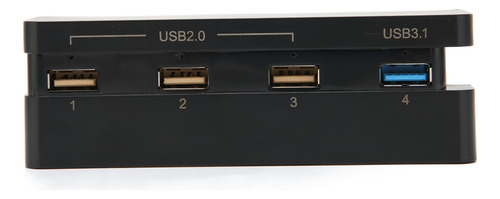 Hub Usb De 4 Puertos, Extensión 3.1 2.0 De Alta Velocidad Pa