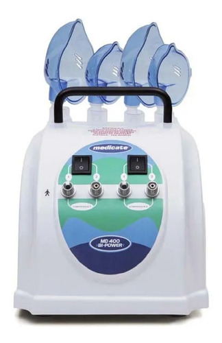 Inalador Nebulizador Md400bp Com 4 Saídas Bivolt Medicate